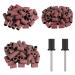Alle's 150Pcs Sanding Bands for Nail Drill Efile Sanding Bits for Manicures & Pedicures 80 Coarse/120 Medium/180 Fine Grit Nail Sanding Bands with 3/32" Nail Drill Bits Christmas Gift
