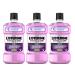 Listerine Alcohol Free Mouthwash Total Care Zero Fluoride Mouthwash for Bad Breath Anti-Cavity Helps Keep Teeth White Pack of 3 (3L Total) Total Care - Trio Pack Mouthwash