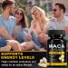 Daiasns Organic Maca Root Powder Capsules 1500 mg with Black + Red + Yellow Peruvian Maca Root Extract Supplement for Men and Women - 60 Vegan Capsules - Buy Online on GoSupps.com
