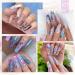 Nail Tips and Glue Kit: Venares 500Pcs Oval False Nails with 10 Sizes, French Tips, Nail Files, Buffer Blocks, Brush, Clipper - Natural Falses with Glue Gel - Buy Online on GoSupps.com