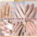 6-Piece Nude Gel Nail Polish Kit with Nail Brush - DIY Manicure Set for Women - Buy Online on GoSupps.com