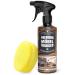 Sparset Premium furniture cleaner + sponge wood cleaner for furniture maintenance cleaning agents for furniture paint surfaces plastic synthetic leather natural and artificial stones leather urban forest 500ml cleaner + sponge