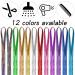 Avodova Glitter Hair Extensions - 12 Color Multi-Colored Strands for Vibrant Hairstyles | Synthetic Hair Kits with Hooks - Buy Online on GoSupps.com