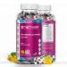 nETiXER Probiotic Gummies with Vitamin C, Vitamin B12, Folic Acid, Zinc, Niacinamide, Riboflavin & Probiotics (40 Million CFU) | 60 Vegan Gummies | Mango Flavor | Gluten-Free | Individually Wrapped