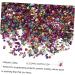 Healeved 1 Glass Chip Epoxy Charms Metallic Chips Crushed Glass for Crafts Heart Hole Punch Bulk Epoxy Resin Chunky Glass Irregular Chips Glass Charms Filling Vintage Glass Nail Manicure 0.5X0.3cm Colorful - Buy Online on GoSupps.com
