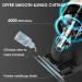 KEMEI 2293 Professional Hair & Beard Trimmer - Zero Gapped T-Blade Clippers for Men - Cordless & Rechargeable Hair Clippers for Barbers - Buy Online on GoSupps.com