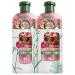 Herbal Essences Douceur Shampoo Rose Scent 2x250ml Helps Make Dry Hair Silky Rose Essence and Naturally Derived Ingredients Silicone Free Vegan and Cruelty Free