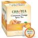 Cha4Tea 36-Count Cinnamon Orange Spice Herbal Black Tea Pods for Keurig K-Cup Brewers