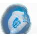 Blue Agate Geode: Stunning Natural Crystal for Home Decor - Buy Online on GoSupps.com
