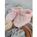 Royal Icon Soft Knitted Baby Booties with Bow | White Pink RI354 | 0-3 Months | Ideal for Indoor & Outdoor Use - Buy Online on GoSupps.com