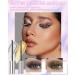Glitter Diamond Mascara 2 Colors Silver Gold Colored Shimmer Mascara Long Lasting Waterproof Smudge-proof Sparkly Mascara Voluminous & Thickening Eyelashes Makeup for Women Party Stage Use-01+02 - Buy Online on GoSupps.com