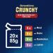 FELIX Sensations Crunchy Wet Cat Food in Jelly - Variety Mix (4 x 20 Bags | 6.8kg) - International Shipping Available - Buy Online on GoSupps.com