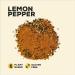 Nature Kitchen Lemon Pepper (Mild) 600g Large Bag - Gluten-Free & Vegan Seasoning Blend for Everyday Cooking - Marinades, Sauces, Frying, Baking, Grilling - Buy Online on GoSupps.com