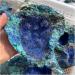 Natural Azurite Raw Gemstone Needle Cluster Malachite Geode Crystal Specimen Reiki Stone Collectible 1pc Stone Collection 400-500g - Buy Online on GoSupps.com