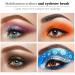 Lusofie 3pcs Eyeliner Brush Set - Professional Eye Makeup Brushes for Angled Eyeliner, Concealer, and Beveled Eyebrows - Buy Online on GoSupps.com