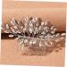 Didiseaon Hair Comb Hair Clips for Women Leaves Headpiece Wedding Headpiece for Bride Wedding Hairpin Rhinestone Headpiece Slide Combs Miss Rhinestones Pearl Rhinestone Hair - Buy Online on GoSupps.com