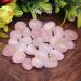 Rose Quartz Gemstone Rune Stones Set | Elder Futhark Alphabet Engraved | 25pcs for Feng Shui, Reiki, Chakra Healing | 15-20mm - Buy Online on GoSupps.com