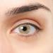 Jaspe VIP light green contact lenses Super natural design I annual lenses colored without strength (2 lenses) + contact lens container tweezers and onsetians with soft silicone