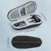Fyy Pocket for Razor Men | Electric Shaver Organizer Bag & Case for Braun Series 3/5/7/9 | Travel Protective Cover & Carrier Bag (B-Black) - Buy Online on GoSupps.com