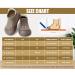 Dookeh Baby Shoes Non Slip Soft Sole Sneakers 6-9 Months - Brown - Buy Online on GoSupps.com