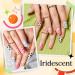 Pink Oval Press-On Nails with Cow Print Design | 24pcs Medium Round Acrylic False Nail Tips Set - Buy Online on GoSupps.com
