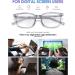 SIPHEW Blue Light Filter Glasses - Prescription-Free Computer & Gaming Glasses in Gray | Protect Your Eyes from Blue Light - Buy Online on GoSupps.com