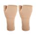 VOCOSTE 1 Pair Wrist Support Sleeves Wrist Compression Sleeves Elastic Thin Wrist Brace Support for Women and Men Beige Size S S Beige