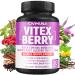 CIVIMUNA Vitex Berry Extract Capsules with Vitex Berry Black Cohosh Root Dong Quai Root and More - 90 Capsules for 3 Months Supply