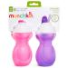 Munchkin Click Lock Flip Straw Toddler Cup 9oz 2 Pack - Pink/Purple - Buy Online on GoSupps.com