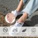 Soft Foam Corn Pads - 45PCS U-Shaped Callus Cushions with Self Stick Adhesive for Toe and Foot Care - Buy Online on GoSupps.com