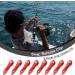 Pack of 8 Heavy Tension Snapper Weight Release Clip Downrigger Outrigger Release Clip Long Line Snaps for Planer Board Offshore Fishing - Buy Online on GoSupps.com