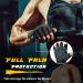 FREETOO 2021 Men's Workout Gloves - Full Palm Protection, Ultra Ventilated, Cushion Pads, Silicone Grip, Gym Gloves for Weight Lifting, Exercise & Fitness - Large Black - Buy Online on GoSupps.com