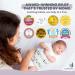 Baby Belly Band for Gas & Colic Relief - Self Heating Tummy Wrap for Newborns | Colic Belt & Gas Wrap - Soft Feathers Design - Buy Online on GoSupps.com