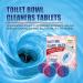 Toilet Toilet Cleaning Block Stains Odors Household Toilet Cleaning Block Household Static Remover for Bed (Blue One Size) Blue One Size - Buy Online on GoSupps.com