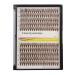 Hannahool 10-20mm Available 120pcs Thickness 0.07mm D Curl Brown Color Individual False Eyelashes Natural Long Makeup Colorful Cluster Eyelashes Volume Eye Lashes Extensions (12mm)