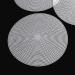 10pcs Clear Mesh Plastic Canvas DIY Kit | Round Plastic Canvas Sheets for Needlepoint | 20cm Embroidery Hoop Included - Buy Online on GoSupps.com