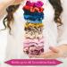 Clear Acrylic Strawbre Scrunchie Holder Stand Organizer - Hair Tie & Jewelry Storage for Teen Girls | VSCO Room Decor & Gift - 11 Inches - Buy Online on GoSupps.com