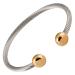 2 Tone All Stainless Steel Magnetic Bracelet High Power Magnets For Men and Women Adjustable Bracelet Bangle Small Wrist Size 6 6.5