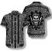 HYPERFAVOR Skull Barber Shirts for Men- Casual Short Sleeve Barber Skull Shirt Men- Barber Hawaiian Shirts for Men X-Large V9 - Buy Online on GoSupps.com