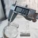 JS&Walk 60ml Clear Glass Pump Dispenser Bottles - Alcohol, Nail Polish Remover, Makeup Remover - Buy Online on GoSupps.com