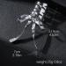 Xtauaguh Metal Bowknot Hair Clips - Girls Retro Barrette | Solid Color French Barrette Bows Hairpin for Adults Girls All Ages Kids Silver - Buy Online on GoSupps.com