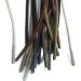 DELELE 2 Pair Round Waxed Shoelaces 1/8 Thick 31.50 Inch Dress Shoe Boot Laces - Black (80CM) - Buy Online on GoSupps.com