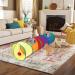 Shoze Cat Tunnel Collapsible Cat Toys Tunnel with 2 Peek Holes Rainbow Tunnel for Indoor Cats Pet Interactive Play Tunnels with a Play Ball Exercising Hiding Training and Running with Fun - Buy Online on GoSupps.com