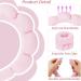 Sponge Headband Wristband Sets Cute Skin Care Headband Face Wash Wristband Set Sports Shower Headband for Women's Makeup Skin Care Makeup Remover Face Wash - Buy Online on GoSupps.com
