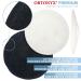 ORTONYX Silicone Umbilical Hernia Compression Pad - Abdominal Binder for Ventral, Epigastric, Incisional Hernias - Black (ACOX5241PAD-BK) - Buy Online on GoSupps.com