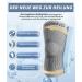 Buy Prowaves Compressed Knee Support for Men & Women - Patella & Meniscus Brace with Stabilizers - Breathable Relief for Arthritis & Knee Pain - 2PCS - Buy Online on GoSupps.com