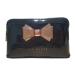 Ted Baker Aimee Curve Bow Cosmetic Bag Black