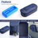 Cruxer Insulin Cooler Travel Case - Portable Diabetic Supplies Storage with Protective Ice Pack - Keep Medicine Cool On-The-Go - Buy Online on GoSupps.com