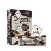 NuGo Nutrition Organic Protein Bars Double Dark Chocolate 12 Bars 1.76 oz (50 g) Each