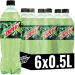 Mountain Dew Regular caffeinated lemonade with lemon-lime flavor the cult drink from the USA DISPOSABLE (6 x 0.5 l)